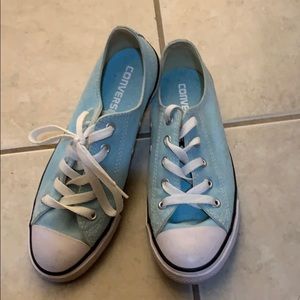 Light blue converse